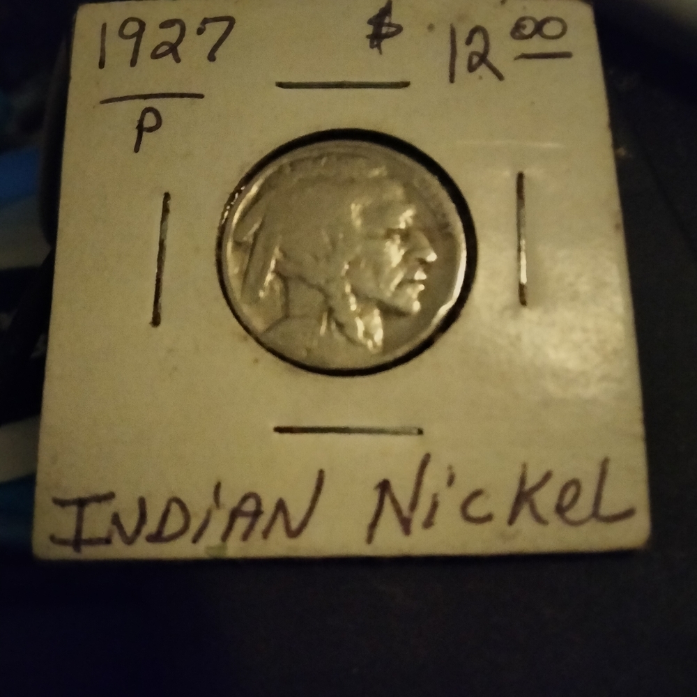 1927 indian nickel